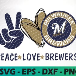 milwaukee brewers svg, clipart bundle, cutting file, sport svg, basketball svg m l b logo svg