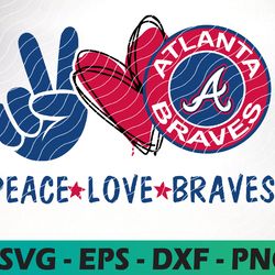 Braves Atlanta Svg, clipart bundle, cutting file, Sport svg, Basketball Svg M L B logo svg