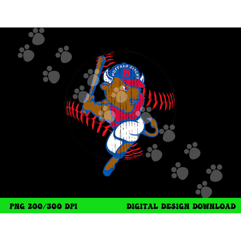 baseball lover bisons buffalo cute copy.jpg