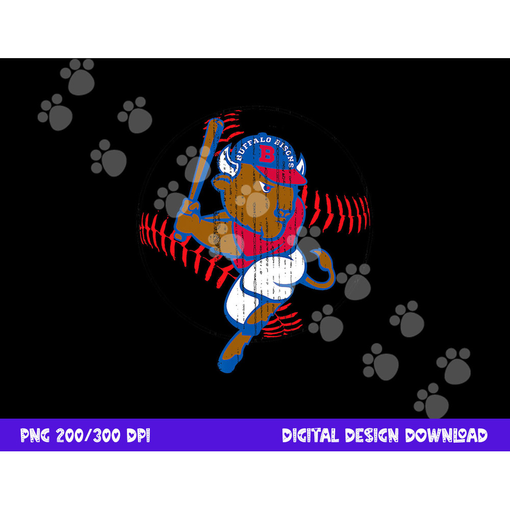 baseball lover bisons buffalo cute copy.jpg