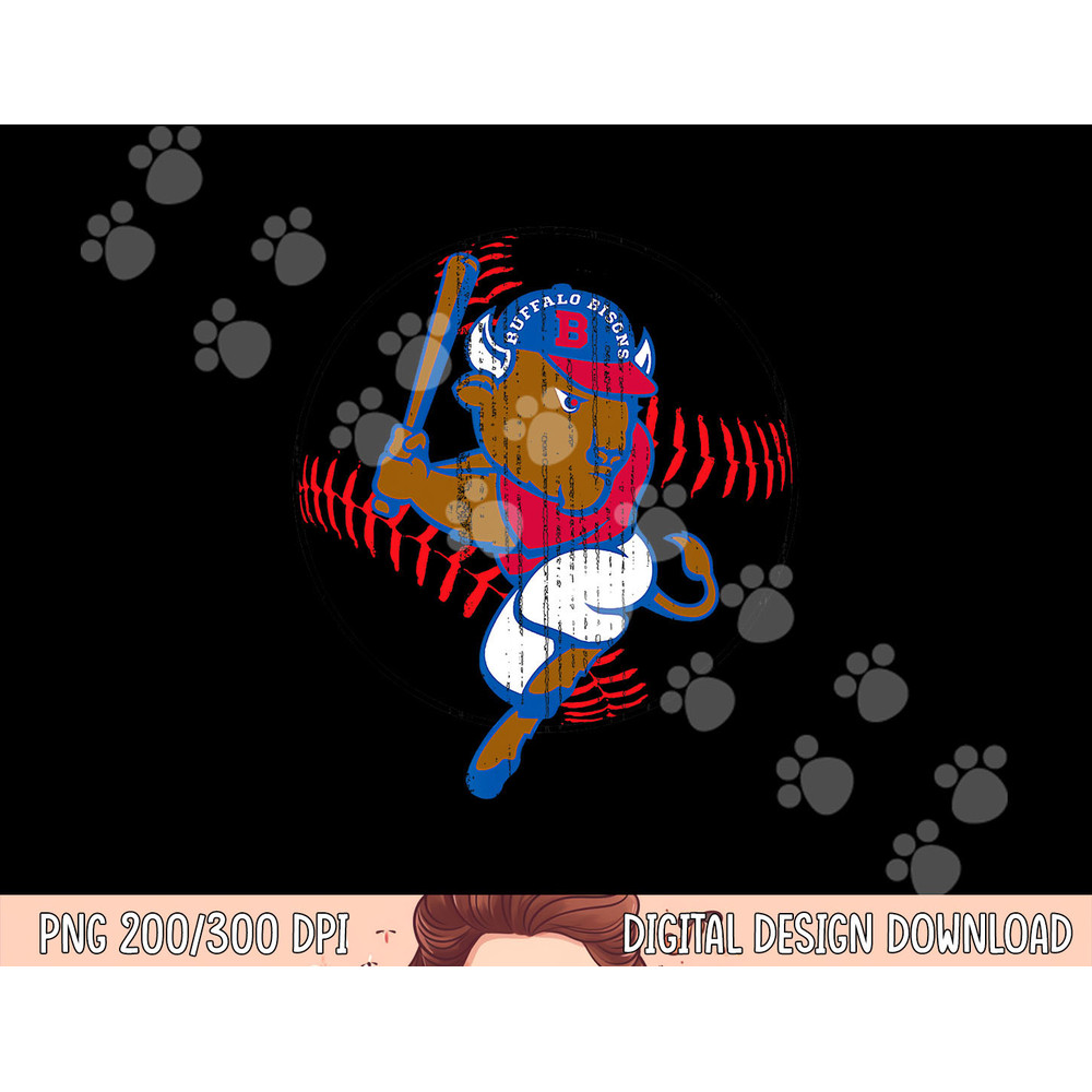 baseball lover bisons buffalo cute copy.jpg