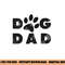 Dog Dad classic design paw gift png, sublimation copy.jpg