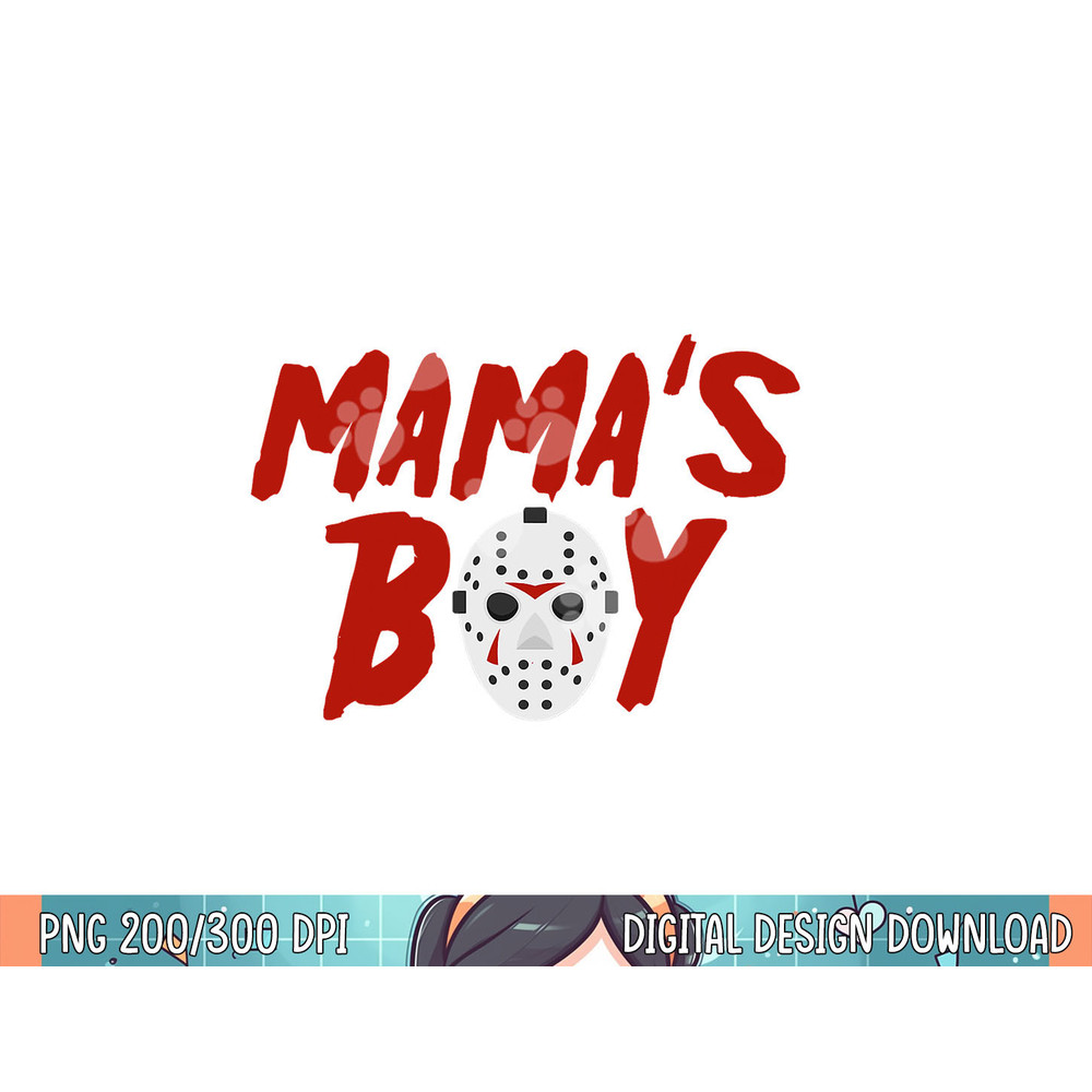 Mama´s Boy I Wish It Was Friday Halloween png, sublimation.jpg