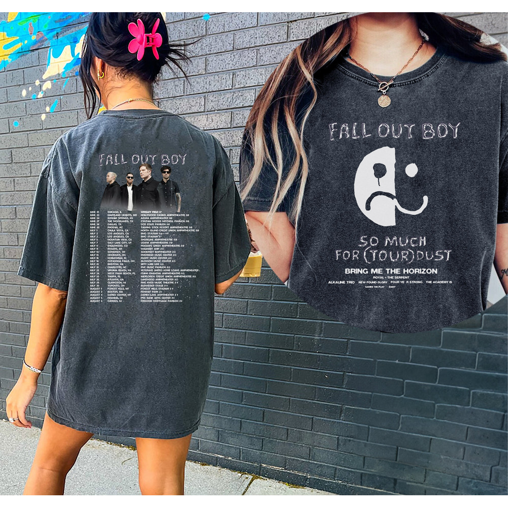 Comfort Colors® 2023 Fall Out Boy So Much (For) Stardust Shirt, Fall Out Boy Tour 2023 Shirt - 1.jpg