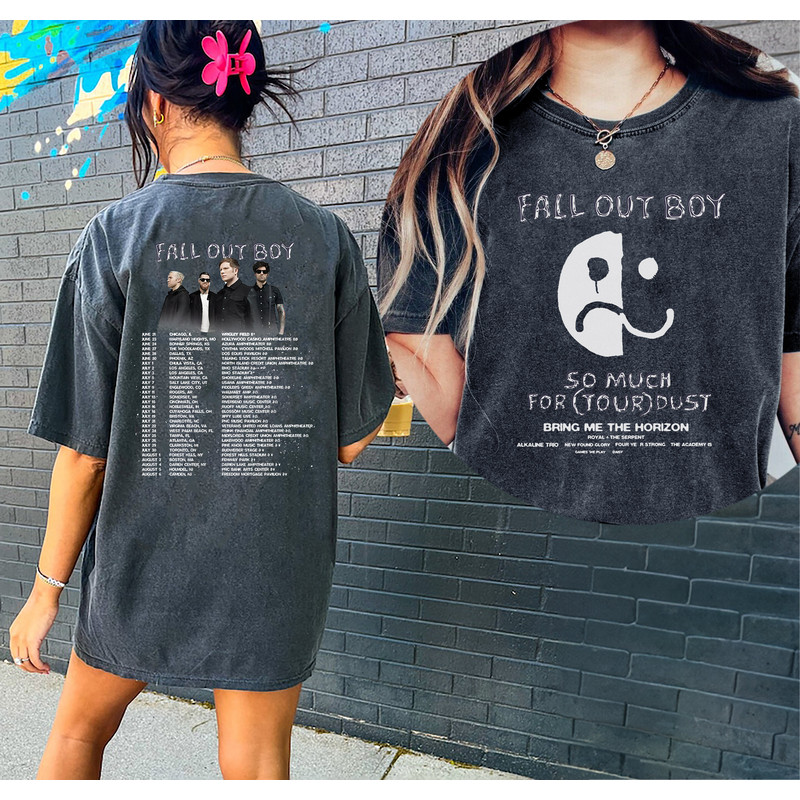 Comfort Colors® 2023 Fall Out Boy So Much (For) Stardust Shirt, Fall Out Boy Tour 2023 Shirt - 1.jpg