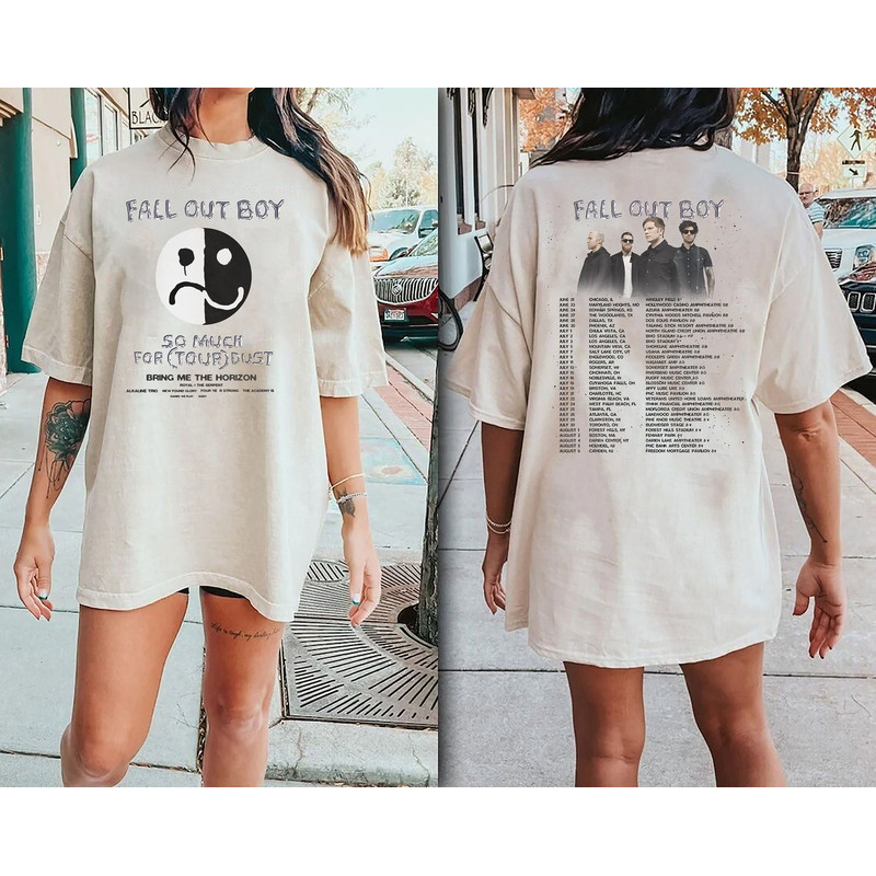 Comfort Colors® 2023 Fall Out Boy So Much (For) Stardust Shirt, Fall Out Boy Tour 2023 Shirt - 2.jpg