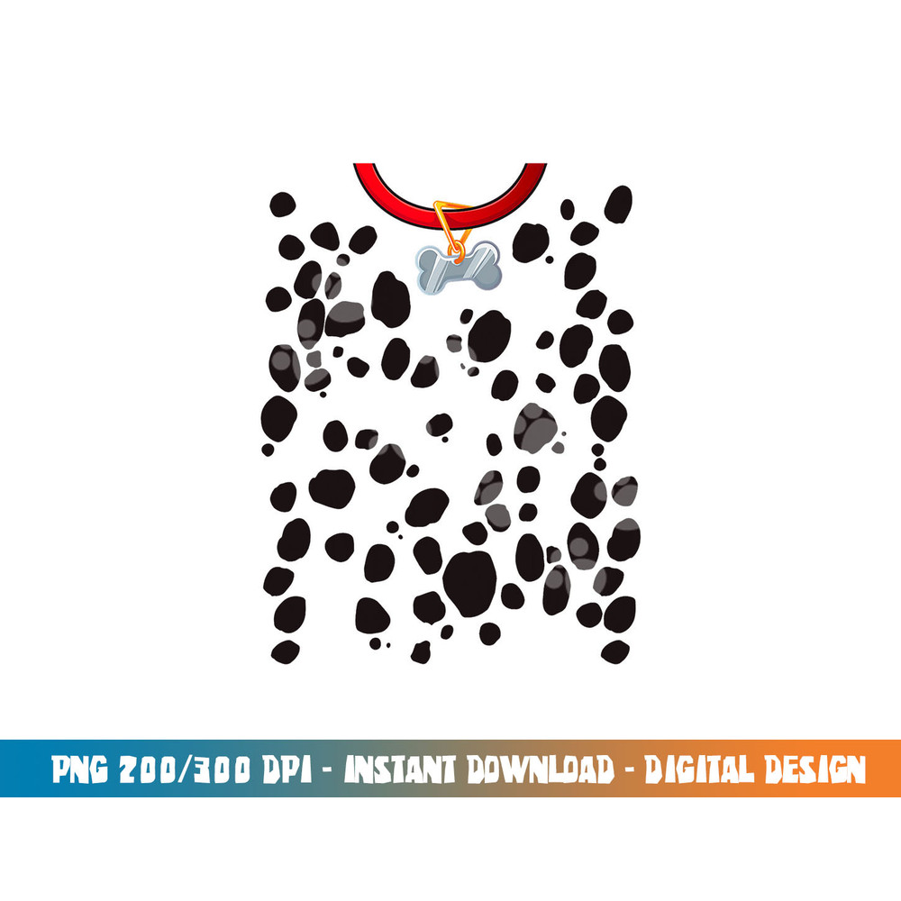 Dog Dalmatian Costume Dalmations Spots Puppy Print Halloween png, sublimation copy.jpg