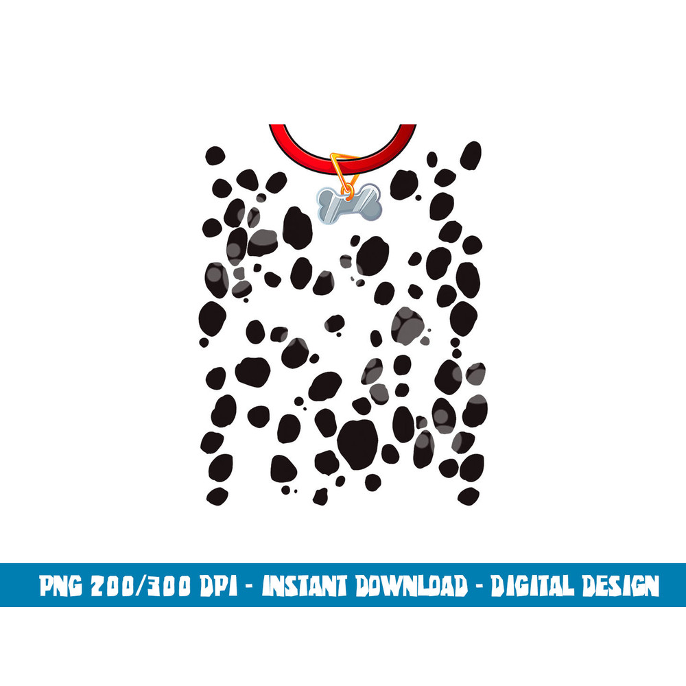 Dog Dalmatian Costume Dalmations Spots Puppy Print Halloween  png, sublimation copy.jpg