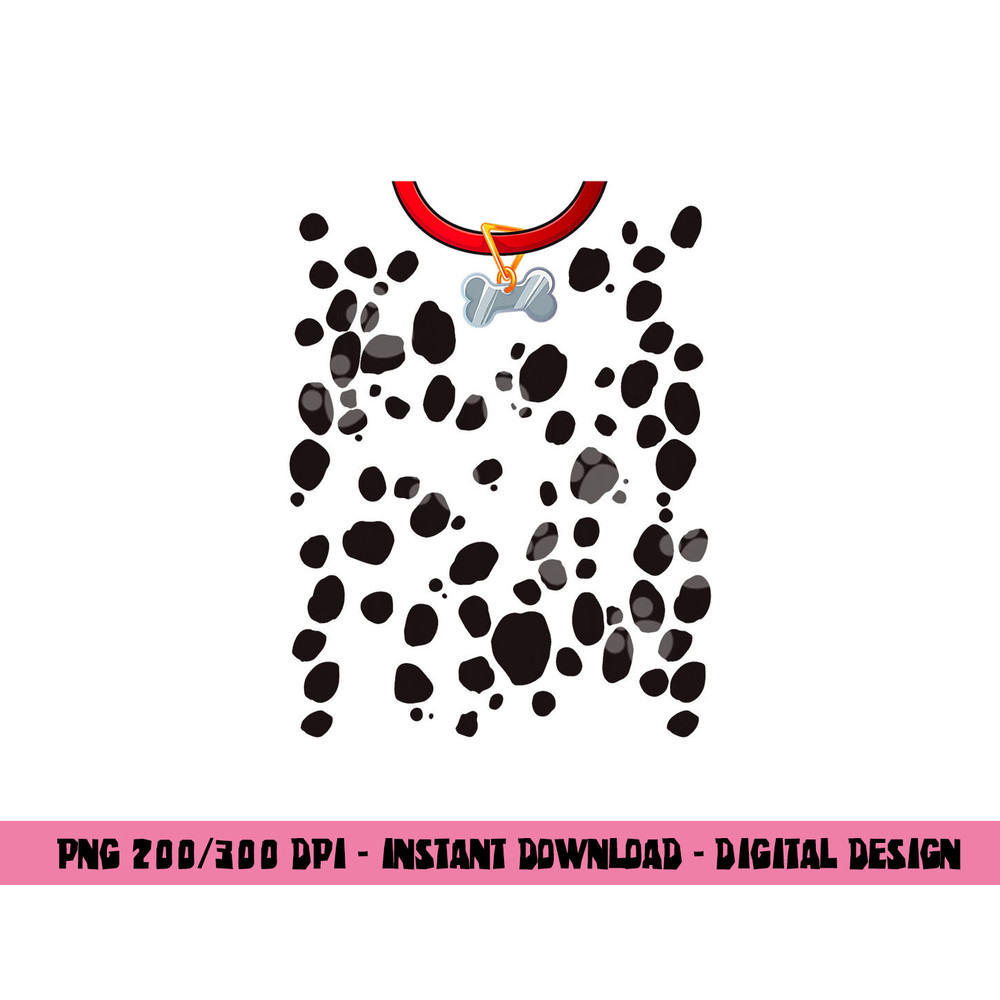 Dog Dalmatian Costume Dalmations Spots Puppy Print Halloween png, sublimation copy.jpg