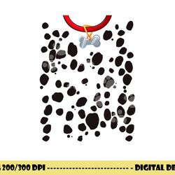 dog dalmatian costume dalmations spots puppy print halloween  png, sublimation copy