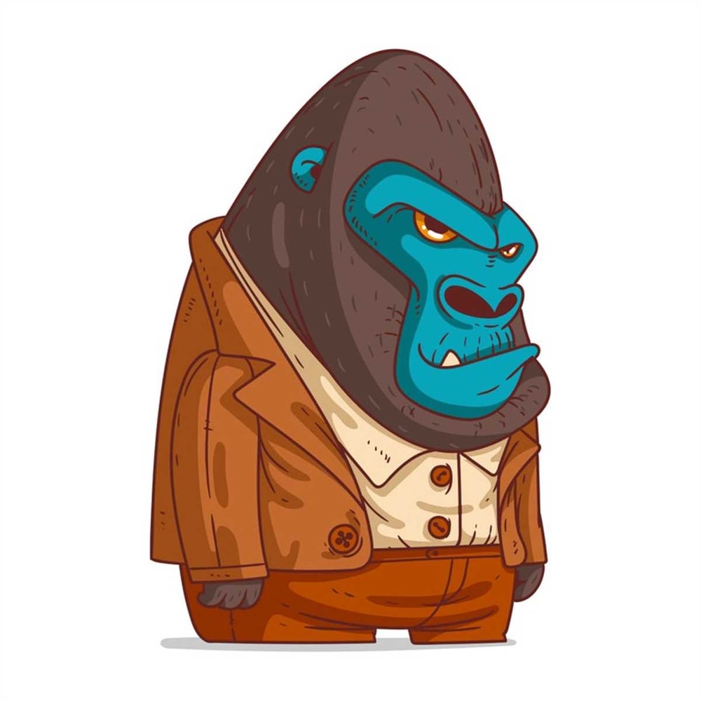 MR-2672023154014-hand-drawn-cartoon-gorilla-with-blue-face-in-brown-suit-svg-image-1.jpg