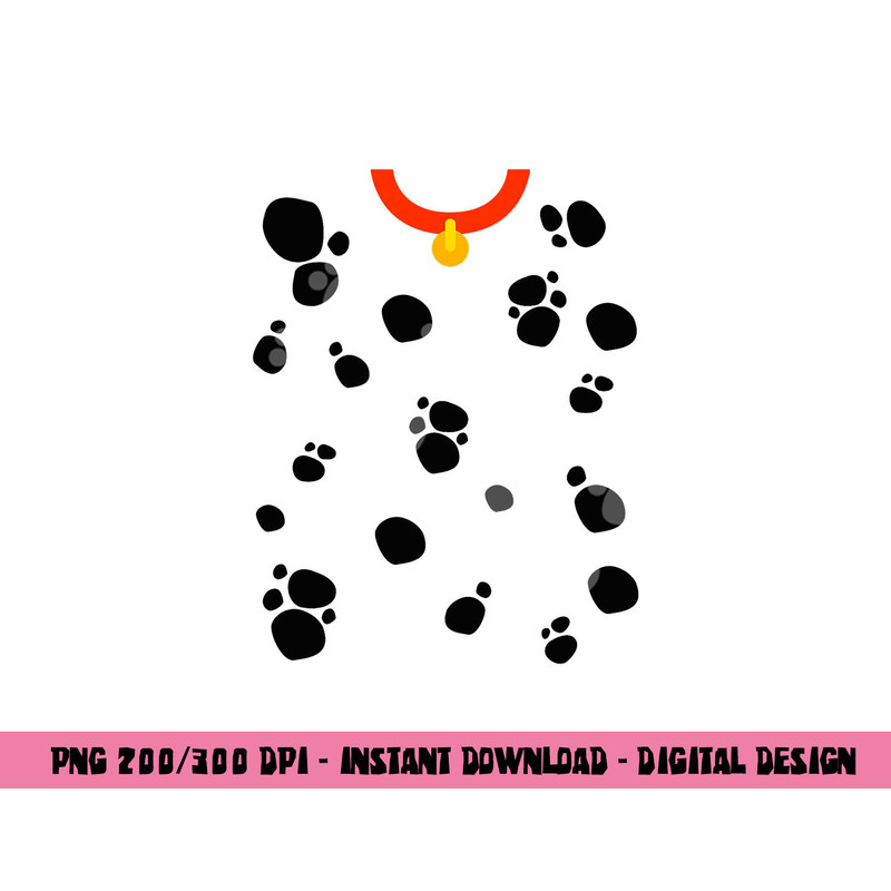 Dog Dalmation Costume - Halloween png,sublimation copy.jpg