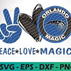 Peace Love Orlando Magic svg, Basketball Team svg, Cleveland-Cavaliers svg, N B A Teams Svg, Instant Download,
