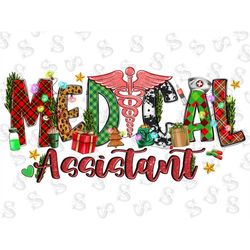 christmas medical assistant png sublimation design,merry christmas png, christmas png, nurse png ,medical png ,hospital