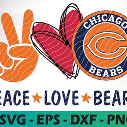 Chicago Bears logo, bundle logo, svg, png, eps, dxf