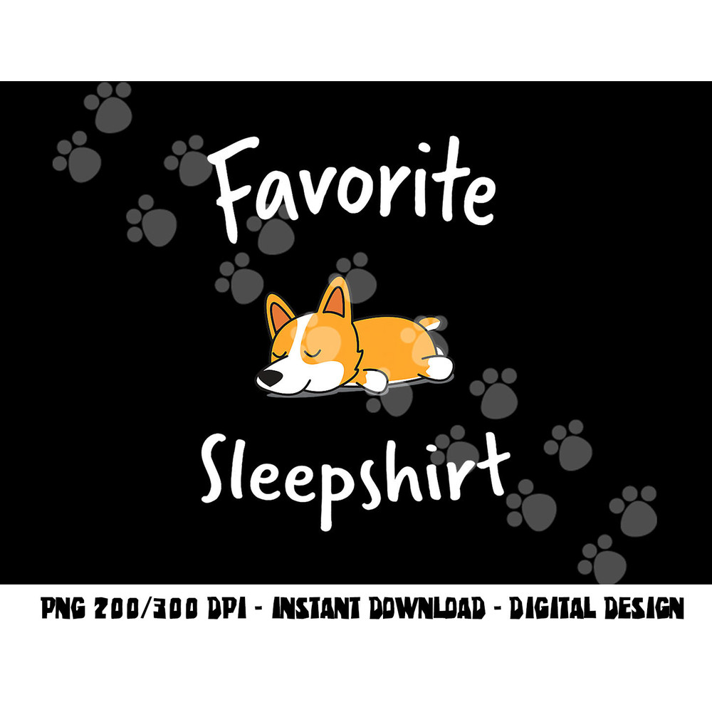 Dog Dogs Corgi Nap Sleeping Sleep Pajama Nightgown png, sublimation copy.jpg
