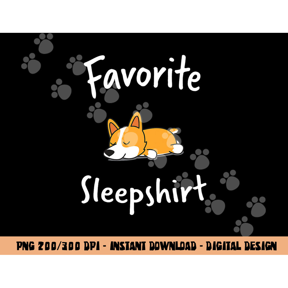 Dog Dogs Corgi Nap Sleeping Sleep Pajama Nightgown png, sublimation copy.jpg