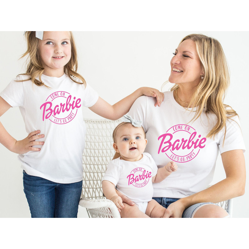 Come On Let's Go Party Shirt, Birthday Party Shirt, Birthday Crew Shirt, Girls Shirt, Family Matching Party Girls Shirt, Doll Baby Girl - 1.jpg