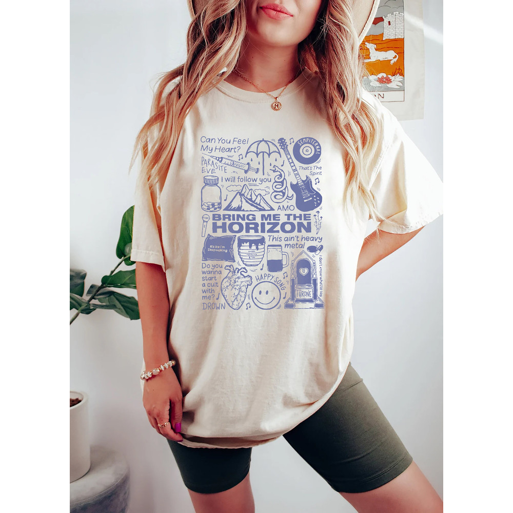 Comfort Colors® Bring Me The Horizon Band Shirt, Bring Me The Horizon Music Tour Sweatshirt - 3.jpg