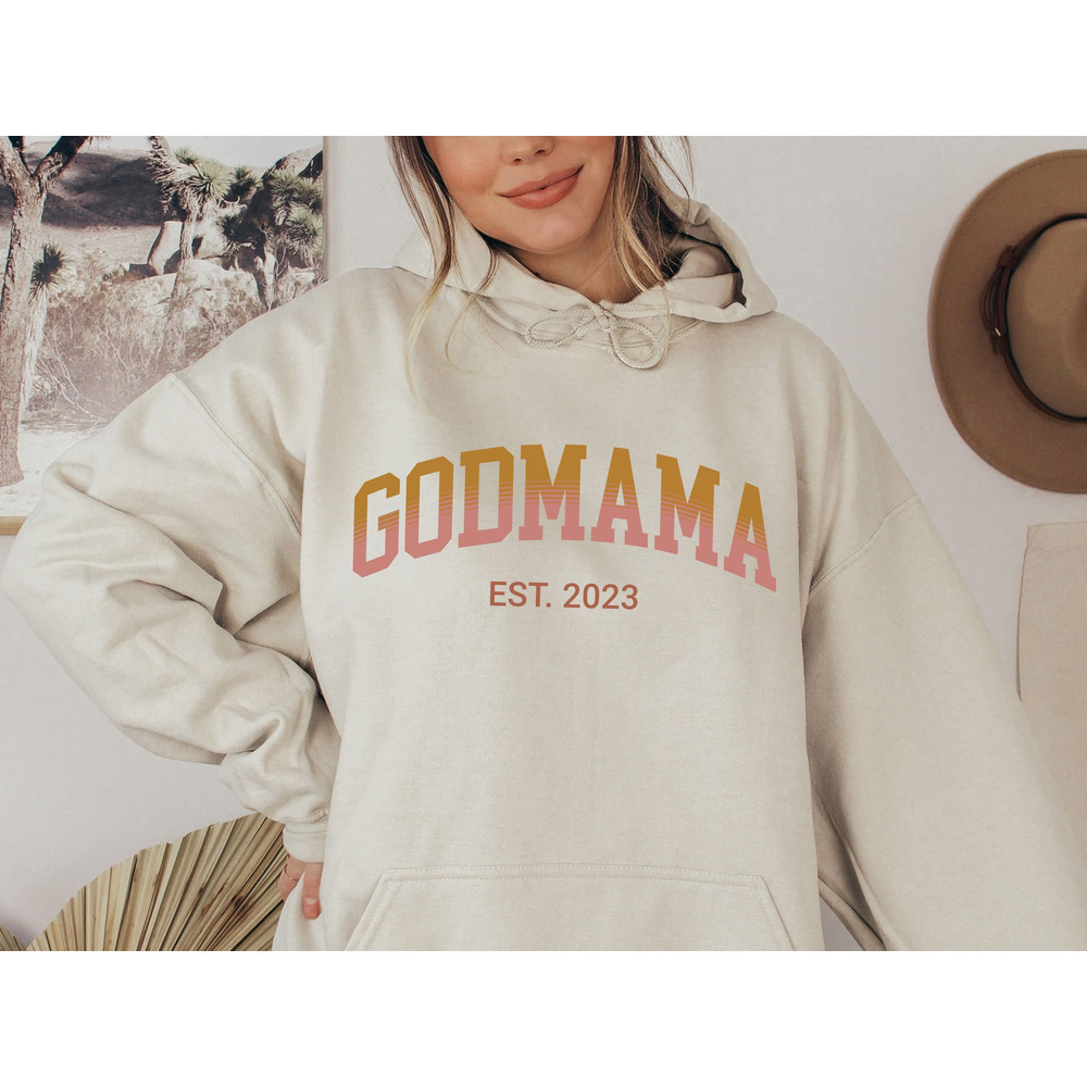 Custom Godmother College Sweatshirt, Godmother Proposal Gift, God Mama Sweatshirt, God Mama Shirt, God Mother Sweatshirt, Godmother Shirt - 1.jpg