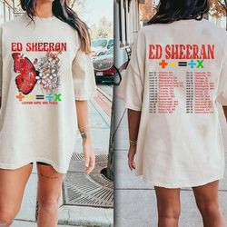 comfort colors ed sheeran the mathematics tour shirt, vintage ed sheer