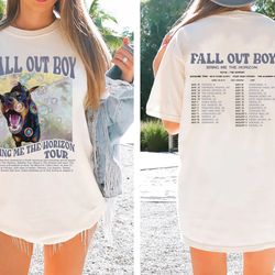 comfort colors fall out boy shirt - so much for (tour) dust shirt fan