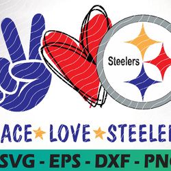 Pittsburgh Steelers logo, bundle logo, svg, png, eps, dxf