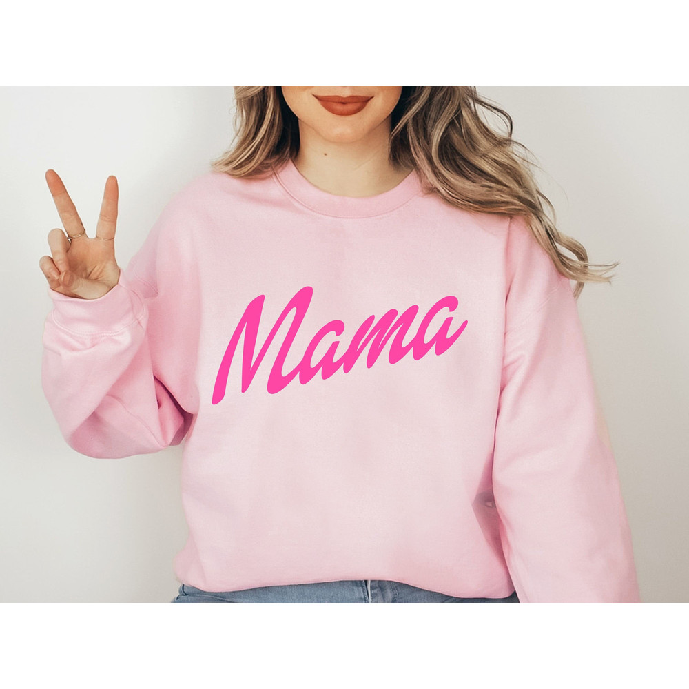 Mama Doll Party Sweatshirt, Birthday Party Sweater For Mom, Doll Baby Girl, Birthday Crew Hoodie, Girls Sweatshirt, Birthday Gift Sweatshirt - 1.jpg