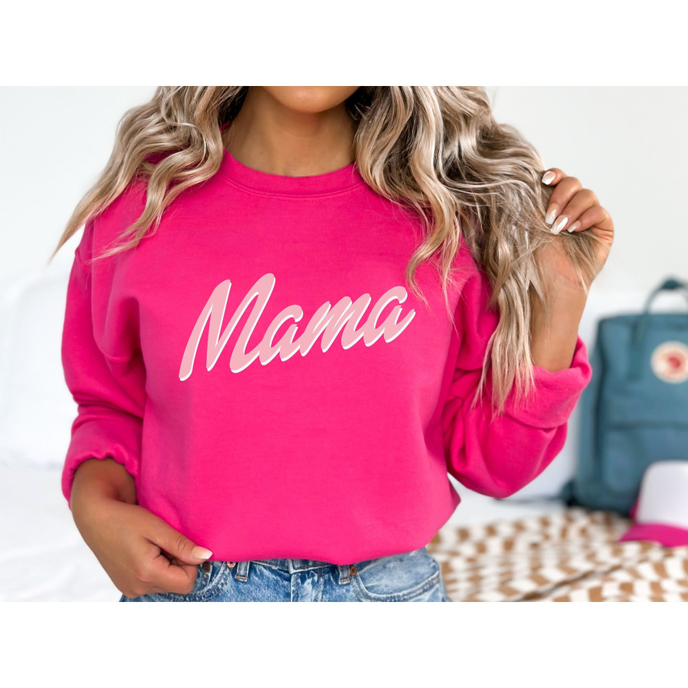 Mama Sweatshirt Doll Party, Birthday Party Sweater For Mom Plus Size, Birthday Crew Shirt, Big Size Girls Shirt Party Girls, Doll Baby Girl - 1.jpg