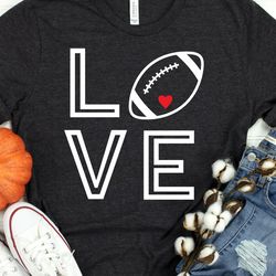 football svg, football love svg, football shirt svg, football mom svg, footbal girlfriend, cheer svg files for cricut