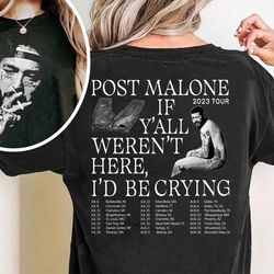comfort colors post malone 2023 tour shirt, post malone fan shirt, pos