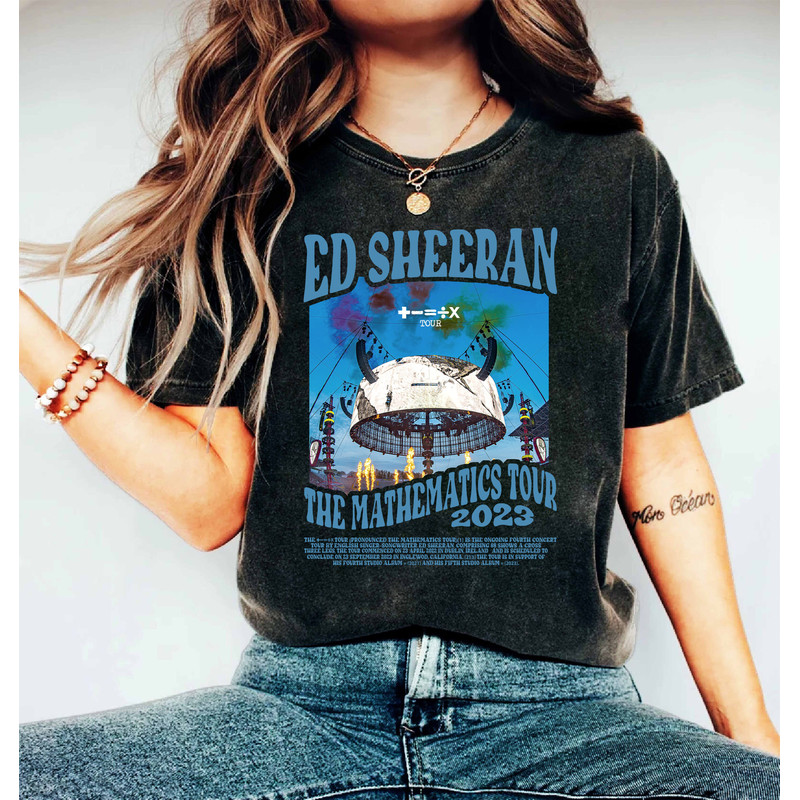 Comfort Colors®Ed Sheeran The Mathematics Tour 2023, The Mathematics Tour Shirt - 2.jpg