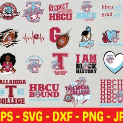 talladega college svg, hbcu svg collections, hbcu team, football svg, mega bundle, digital download
