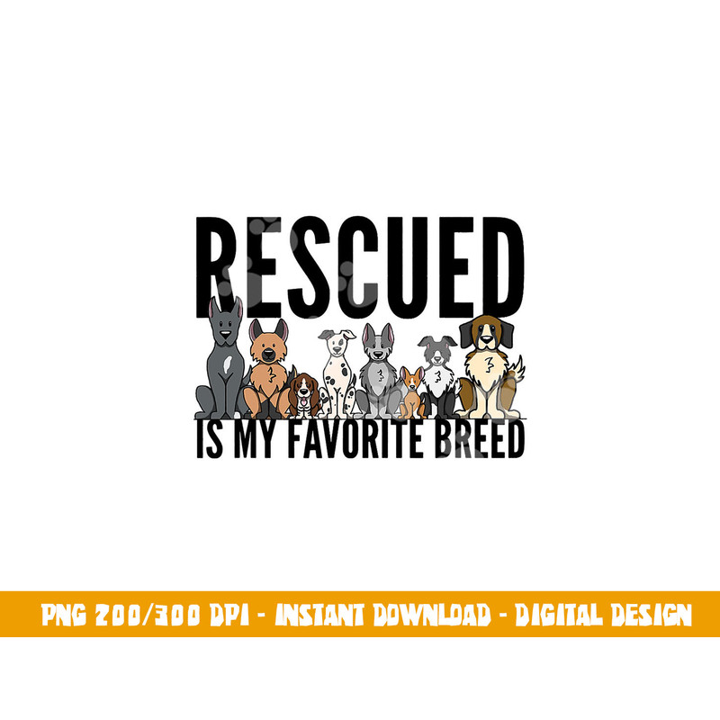 Dog Lovers png, sublimation for Women Men Kids - Rescue Dog Shirt png, sublimation copy.jpg