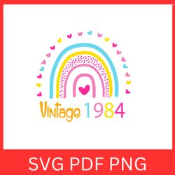vintage 1984 retro svg | vintage 1984 svg design | vintage 1984 sublimation designs | printable art | digital download