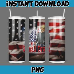 Jason Aldean Try that in a small town 20oz skinny tumbler wrap, PNG Digital Print, Sublimation, Instant download (5)