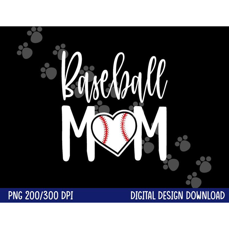 Baseball Mom Heart Gift for Sports Moms png, sublimation copy.jpg