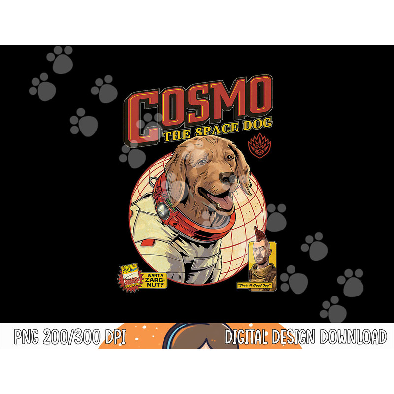 Marvel Guardians of the Galaxy Volume 3 Cosmo the Space Dog png, sublimation copy.jpg