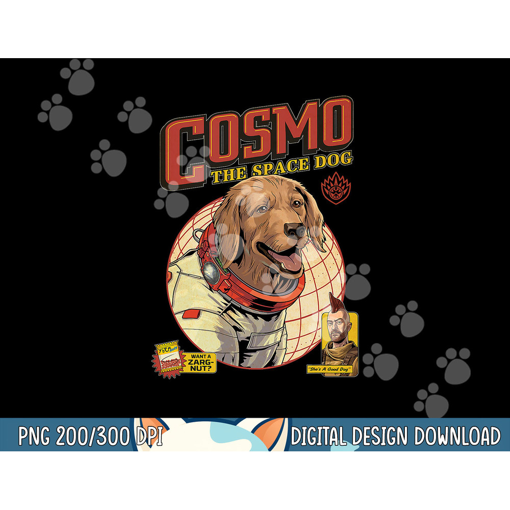 Marvel Guardians of the Galaxy Volume 3 Cosmo the Space Dog png, sublimation copy.jpg