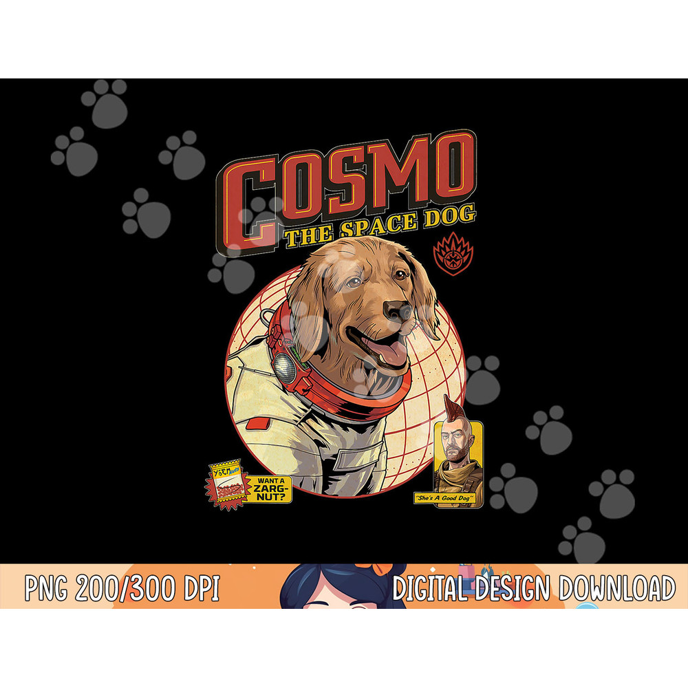 Marvel Guardians of the Galaxy Volume 3 Cosmo the Space Dog png, sublimation copy.jpg