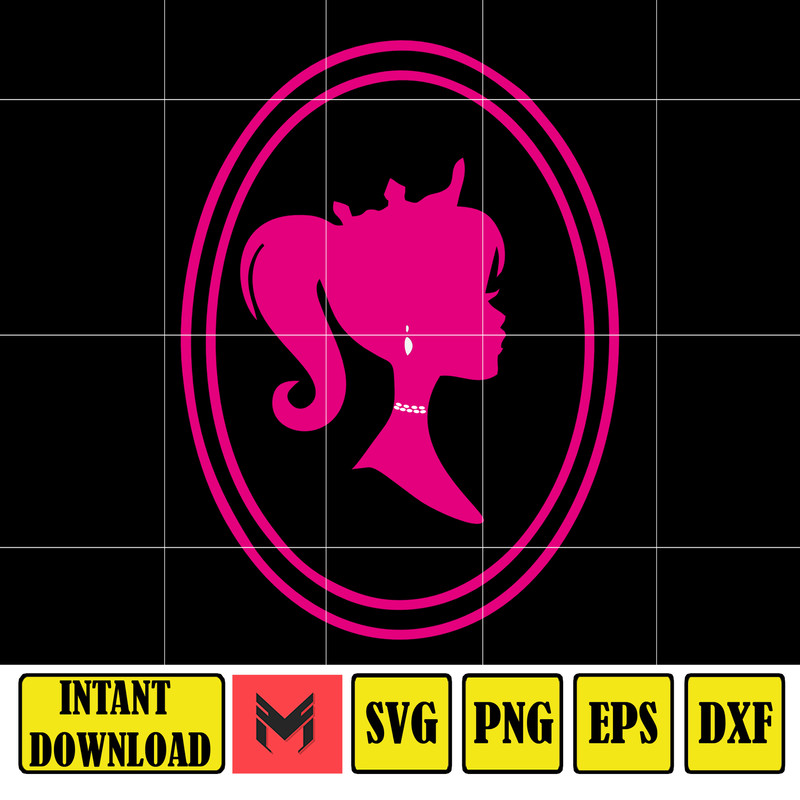 Barbie Logo Svg, Barbie Svg, Png, SVG file for cricut, Layered SVG files, Clipart files, Instant Download (10).jpg