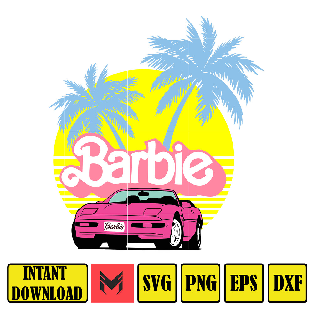 Barbie Logo Svg, Barbie Svg, Png, SVG file for cricut, Layered SVG files, Clipart files, Instant Download (2).jpg