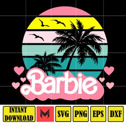 barbie logo svg, barbie svg, png, svg file for cricut, layered svg files, clipart files, instant download (3)