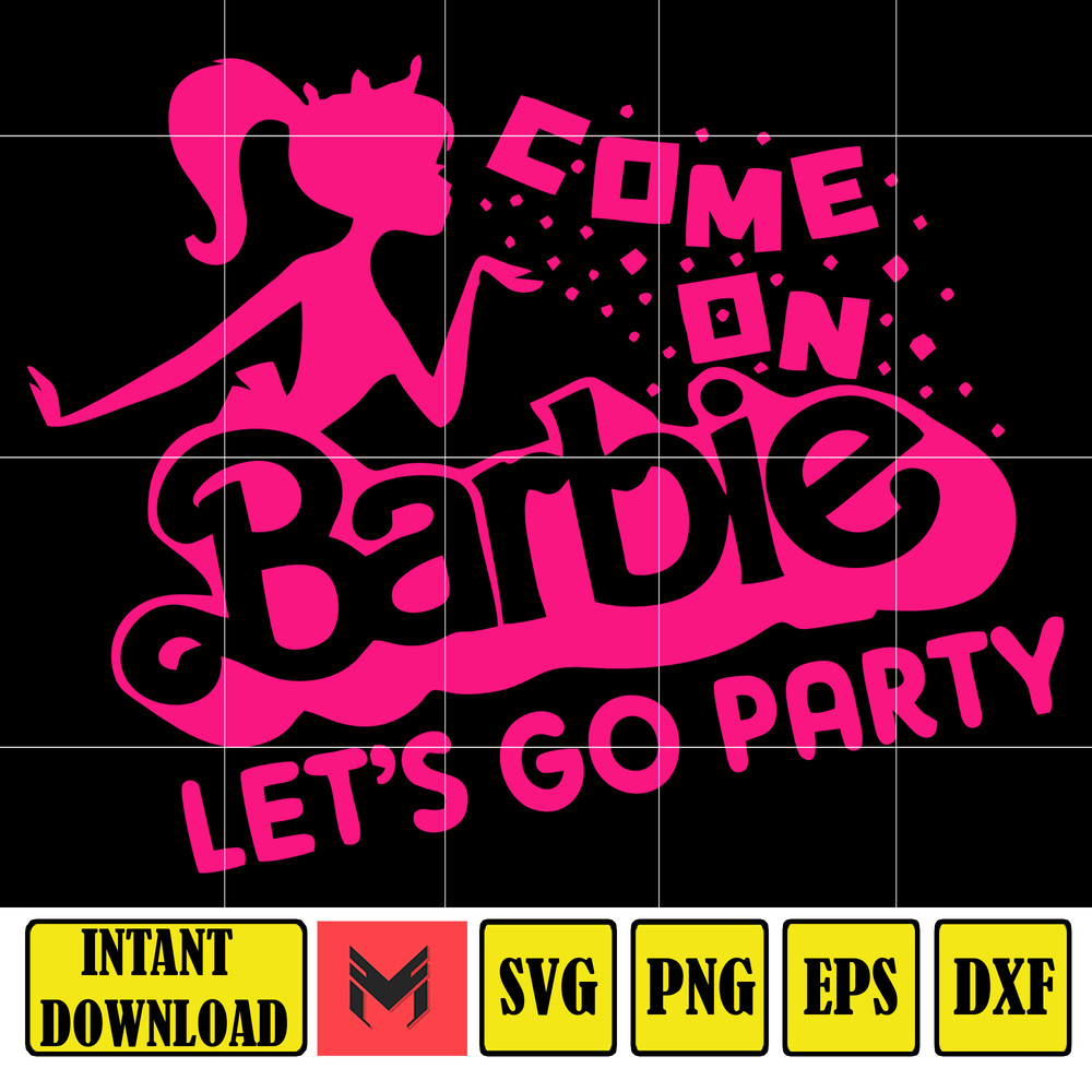Barbie Logo Svg, Barbie Svg, Png, SVG file for cricut, Layered SVG files, Clipart files, Instant Download (6).jpg