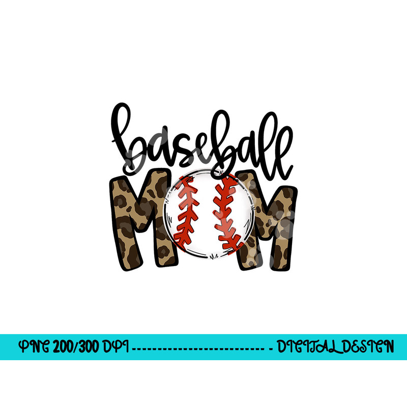 Baseball Mom Leopard Game Day Vibes T-ball Mom Mother s Day png, sublimation copy.jpg