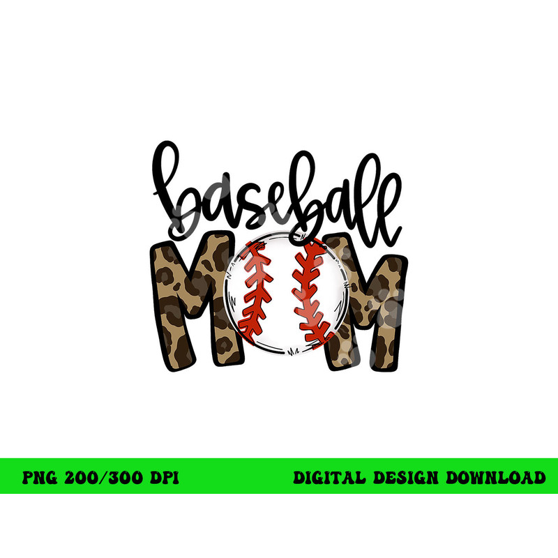 Baseball Mom Leopard Game Day Vibes T-ball Mom Mother s Day png, sublimation copy.jpg