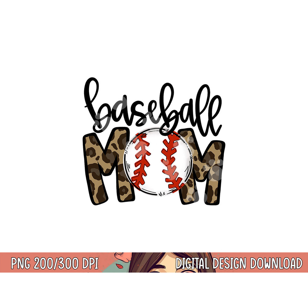 Baseball Mom Leopard Game Day Vibes T-ball Mom Mother s Day png, sublimation copy.jpg