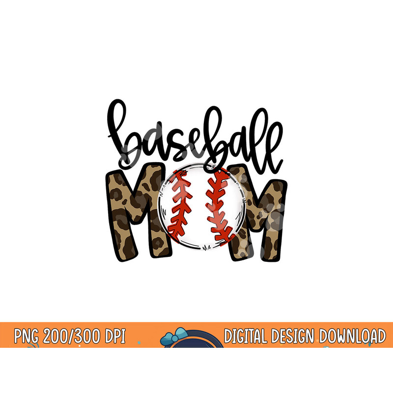Baseball Mom Leopard Game Day Vibes T-ball Mom Mother s Day png, sublimation copy.jpg