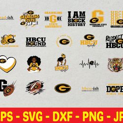 Grambling State Svg, HBCU Svg Collections, HBCU team, Football Svg, Mega Bundle, Digital Download