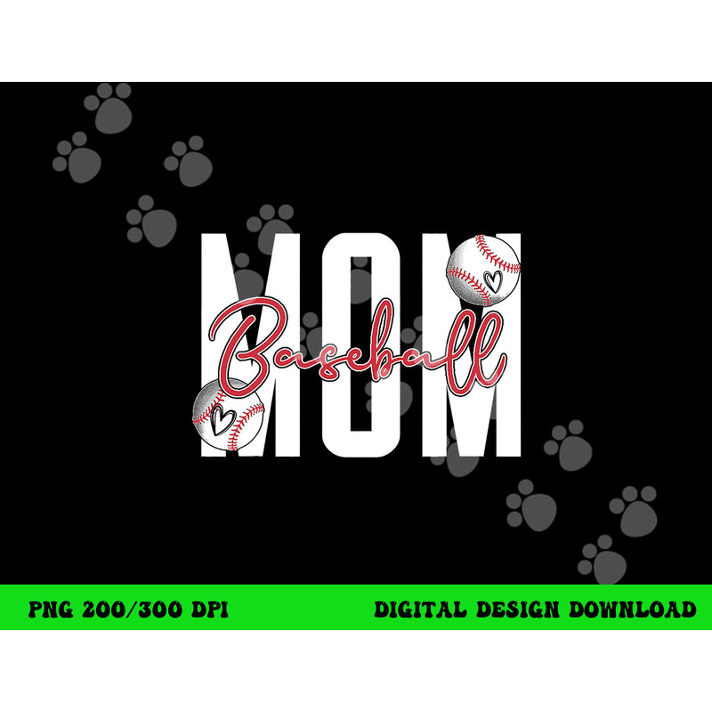 Baseball Mom Letter Print Mama Mother s Day Baseball Lover png, sublimation copy.jpg
